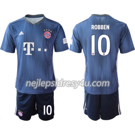 Fotbalový Dres FC Bayern Mnichov ROBBEN 10 Dětské Alternativní 2018/19